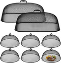 8 Pcs Metal Mesh Screen Food Cover by Unknown