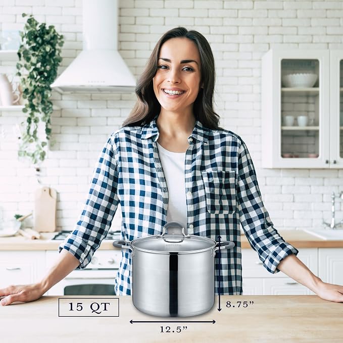 CONCORD Stainless Steel Stock Pot - Image 6