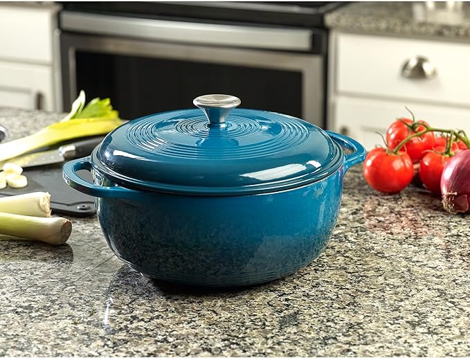 Mercer Culinary Enameled Cast Iron Round Dutch Oven, 6 qt. - Image 9