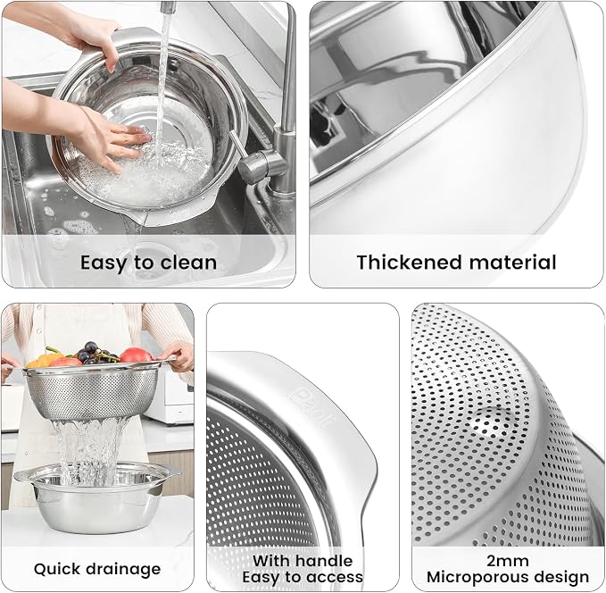 304 Stainless Steel Microporous Colander - Image 5