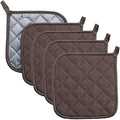 Pot Holders Cotton Made Machine Washable Heat Resistant Potholder, Pot Holder by Joyhalo