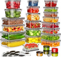 52 PCS Food Storage Containers by KEMETHYFocusesonCreatingEfficientStorageProductswithQualityMaterials