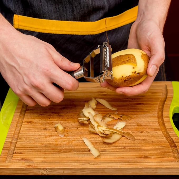 Deiss PRO Dual Julienne Peeler & Vegetable Peeler - Image 7
