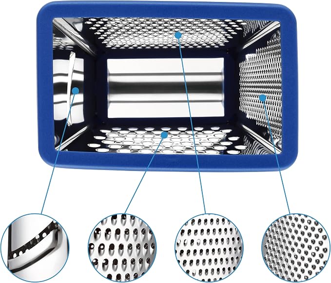 Spring Chef Stainless Steel XL Parmesan Cheese Grater - Image 9