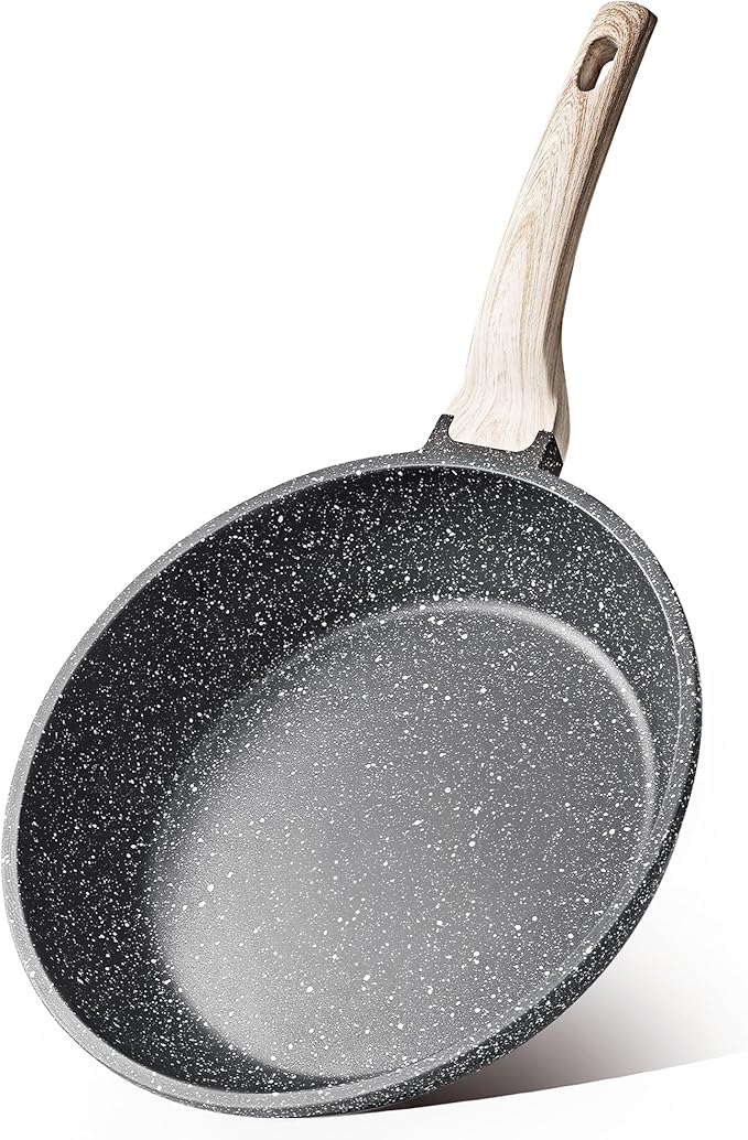 CAROTE Nonstick Frying Pan Skillet, Non Stick Granite Fry Pan Egg Pan Omelet by CAROTE