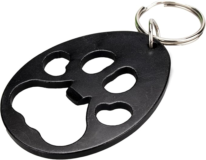 Swatom Dog Paw Keychain Bottle Opener Beer Opener Tool, Key Tag Chain Ring - Image 6
