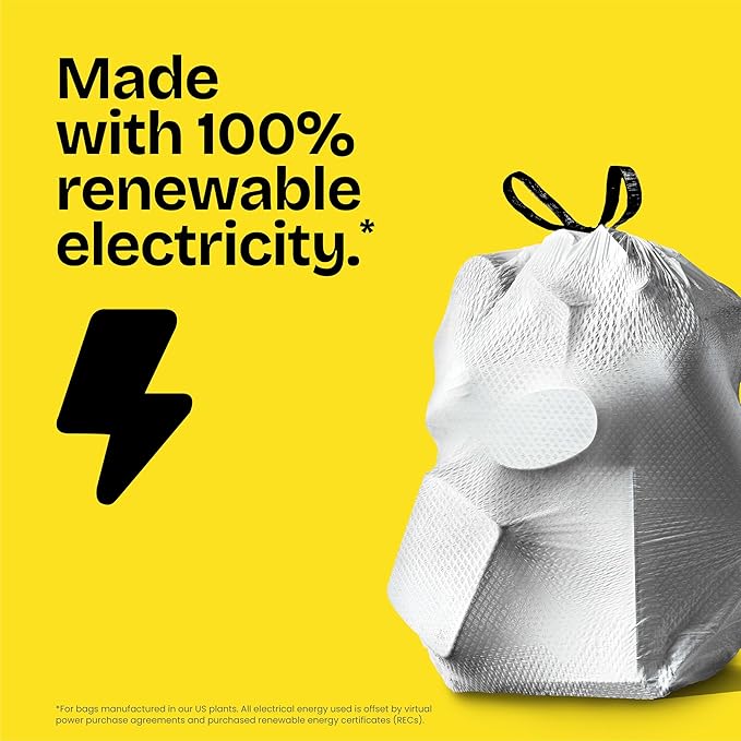 Glad ForceFlex Tall Kitchen Drawstring Trash Bags, 13 Gal, Fragrance Free - Image 7