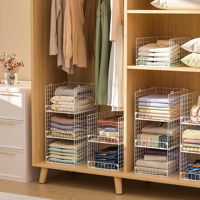 Yociyoga Stackable Closet Organizers and Storage - Image 5
