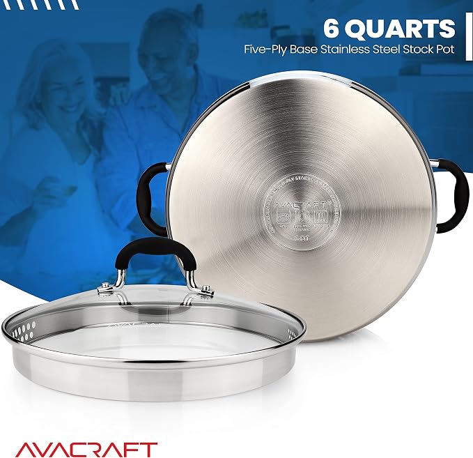 AVACRAFT Stainless Steel Stockpot - Image 4