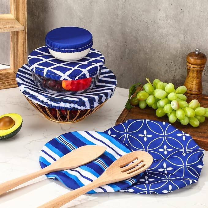 10 Pack Cloth Bowl Covers for Bread Rising - Image 5