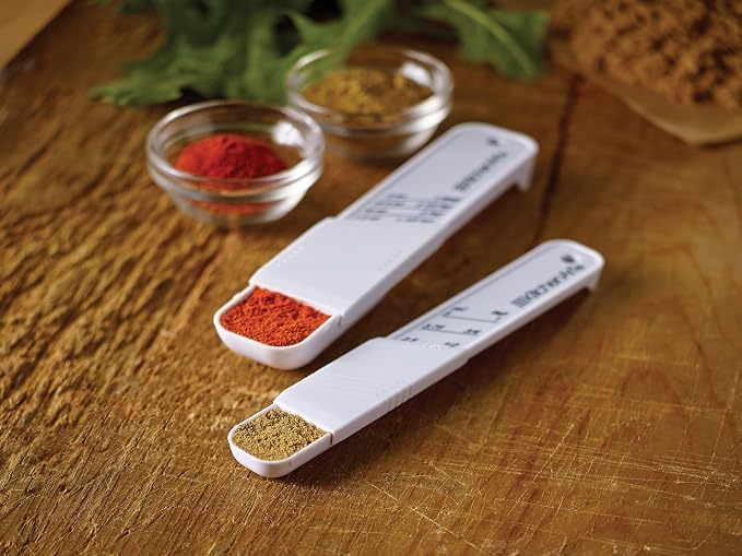 KitchenArt Adjust-A-Teaspoon And Adjust-A-Tablespoon Set, 9 x 3.5 x 0.75 inches - Image 4