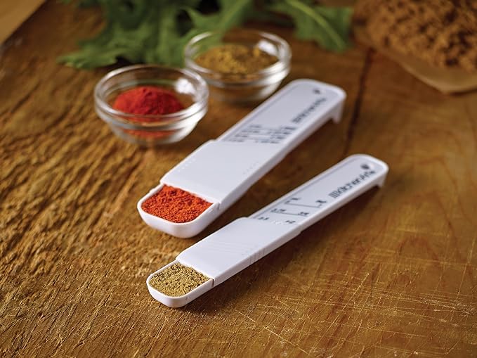 KitchenArt Adjust-A-Teaspoon And Adjust-A-Tablespoon Set, 9 x 3.5 x 0.75 inches - Image 7