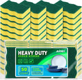 AIDEA Sponges Kitchen, 50 Pack Heavy Duty Dish Sponge, Cleaning Dish Scrubber by AIDEAHOME