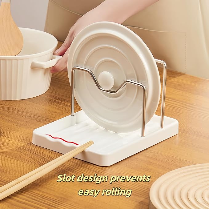 Spoon Rest & Pot Lid Holder - Image 3