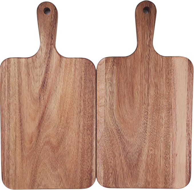 ZeQi 2PCS Small Acacia Wood Cutting Board - Image 10