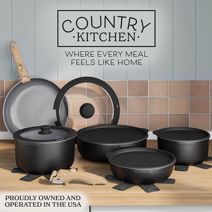 Country Kitchen Cookware Set - Image 2