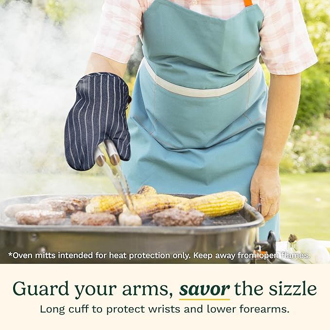 Cuisinart Heritage Kitchen Oven Mitts – Heat-Resistant Kitchen Mitts - Image 4