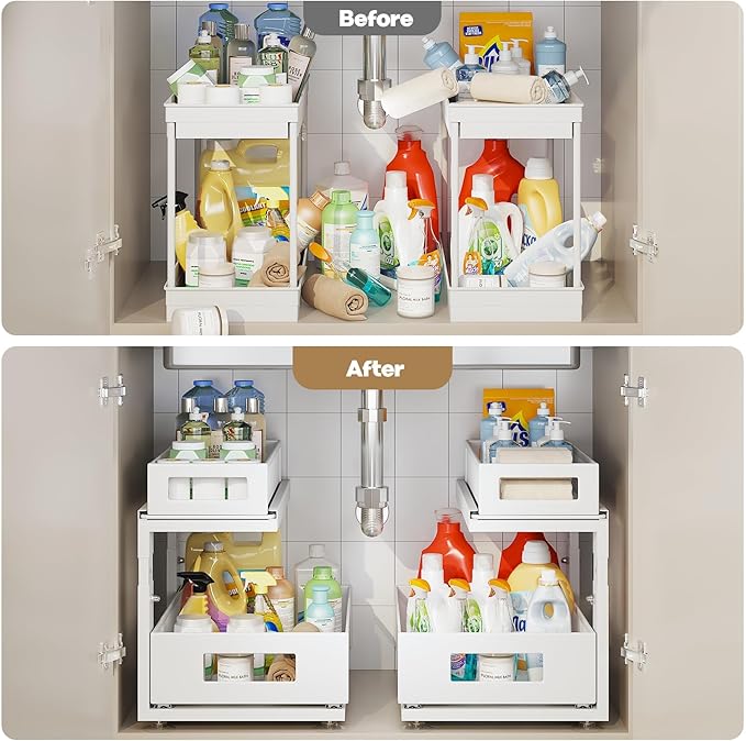 1 Pack Under Sink Organizer - Image 6