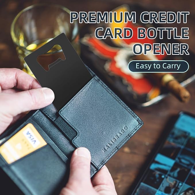 20 Pcs Stainless Steel Metal Card Beer Bottle Openers, DIY Party Favor Wedding - Image 4