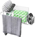HapiRm Sponge Holder for Kitchen Sink, No Drill Kitchen Sink Caddy Organizer by HapiRm