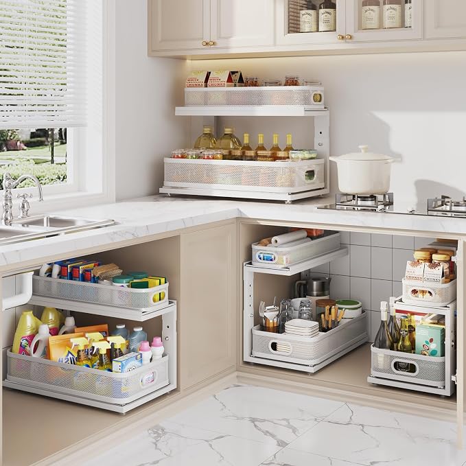 2 Pack 21IN-Depth Under Sink Organizer - Image 8
