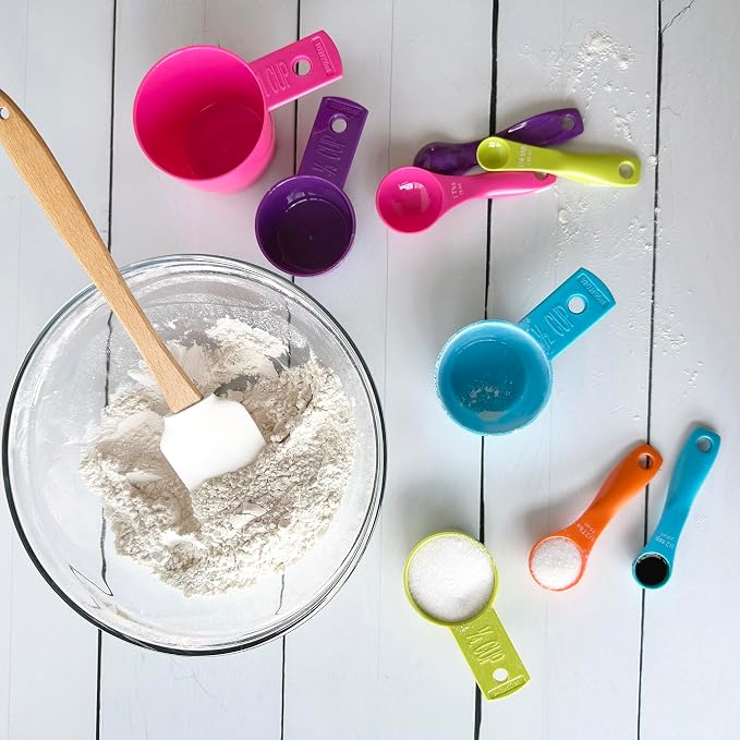 R&M International Colorful Measuring Cups, 4-Piece Set - Image 4