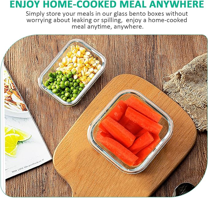 KOMUEE 24 Pieces Glass Food Storage Containers Set, Meal Prep Containers - Image 5
