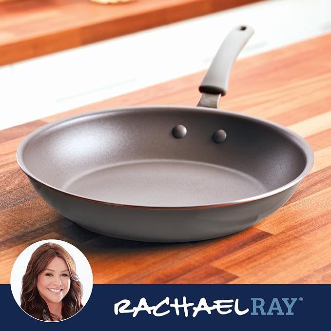 Rachael Ray Cook + Create Nonstick Frying Pan/Skillet, 12.5 Inch - Image 9