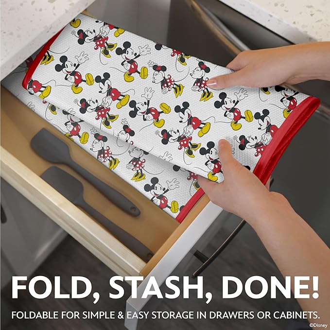 Disney Dish Drying Mats for Kitchen Counter – 16" x 18" Absorbent Kitchen - Image 4