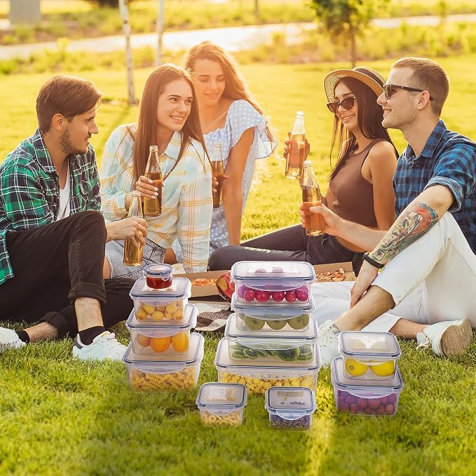 34 PCS Food Storage Containers - Image 7