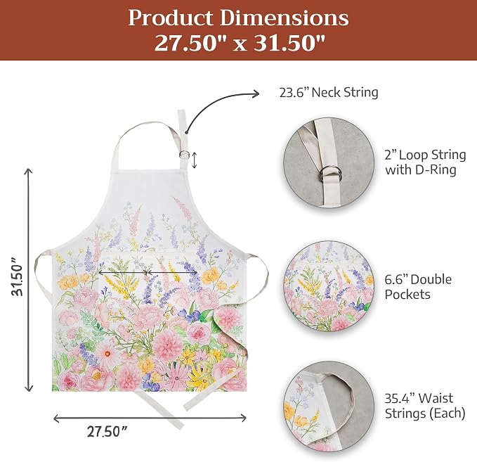 Maison d' Hermine 100% Cotton Apron - Image 7