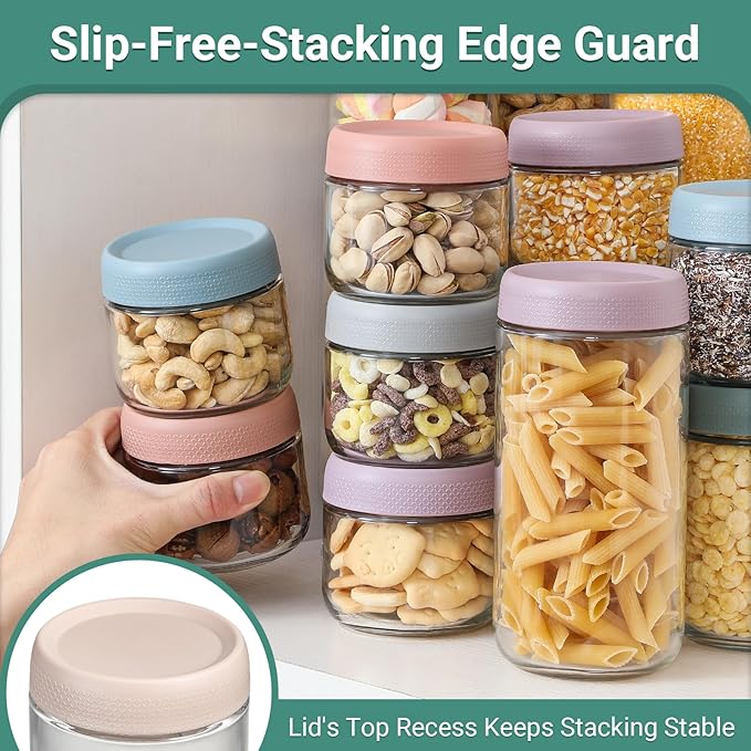 NETANY 6-pack 8oz Glass jars - Image 4