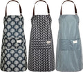 SATINIOR 3 Pieces Waterproof Bib Apron by SATINIOR