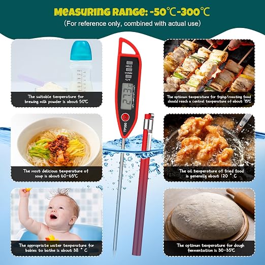 Copkim 6 Set Waterproof Food Thermometer - Image 5