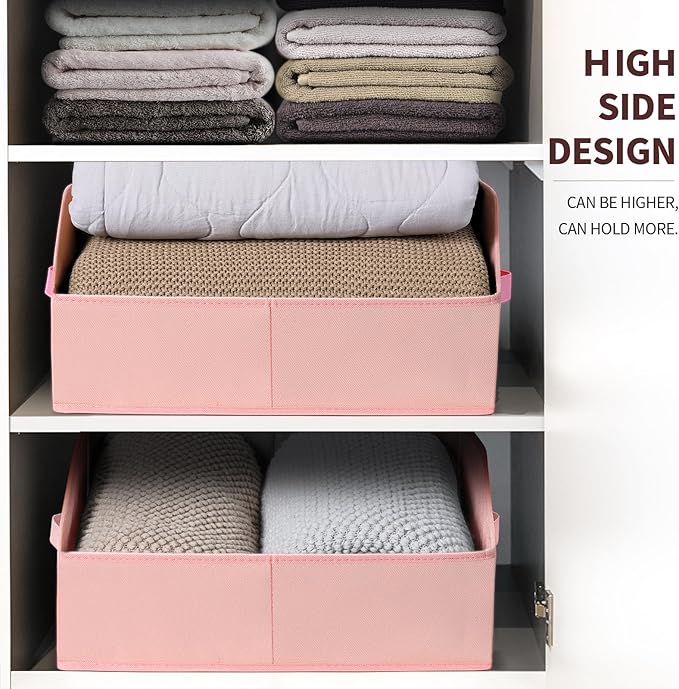 Homsorout Closet Baskets for Shelves Trapezoid - Image 5