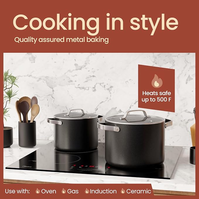 Bakken 3 Quart Ceramic Coated Stock Pot - Image 3