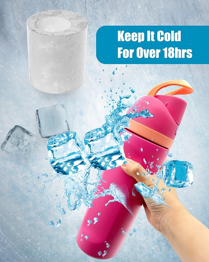 Ice Molds for Owala 24-40oz, Food-Grade Soft Silicone, No White Residue - Image 6