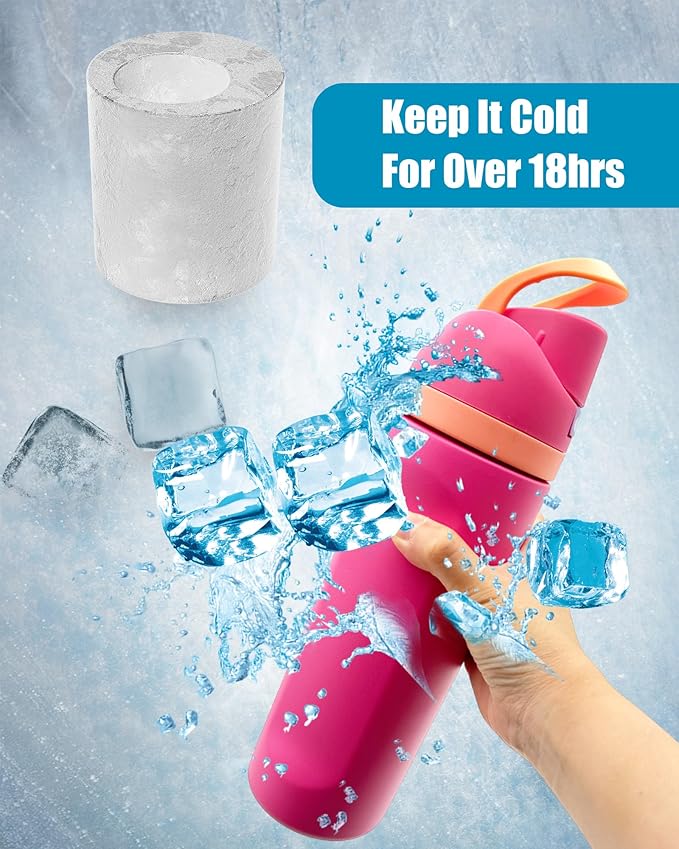 Ice Molds for Owala 24-40oz, Food-Grade Soft Silicone, No White Residue - Image 7