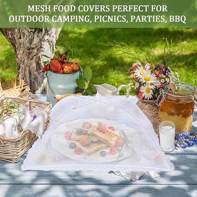 ZMCINER 5 Pack Food Tents Food Covers - Image 3