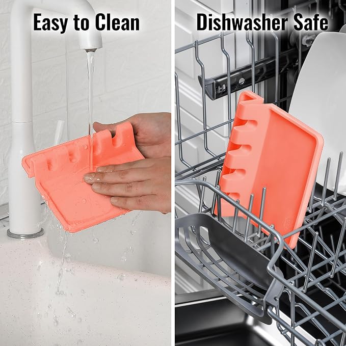 Zulay Kitchen Silicone Utensil Rest - Image 6