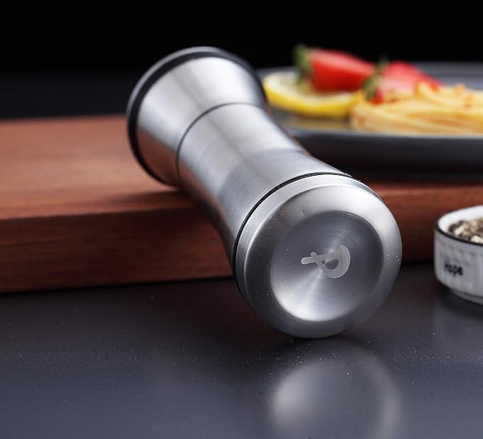 Kyraton Salt and Pepper Shakers, Stainless Steel Salt and Pepper Grinders - Image 6