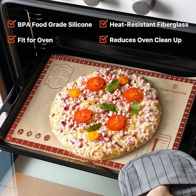 26x16 Inch Extra Thick Silicone Baking Mat - Image 3