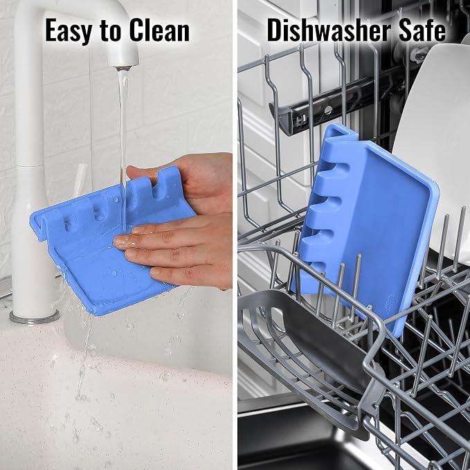 Zulay Kitchen Silicone Utensil Rest - Image 6