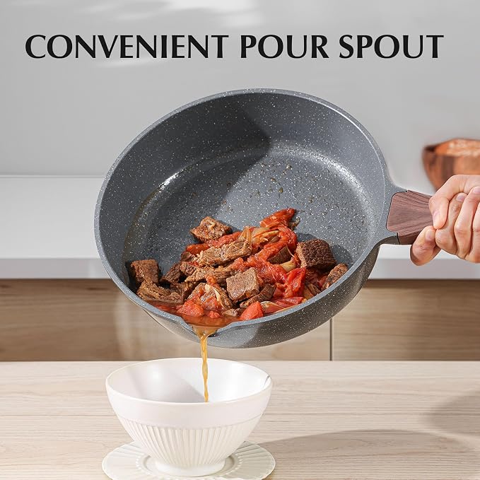 SENSARTE Nonstick Cookware Set 13-Piece, Non Stick Pots and Pans Set - Image 7