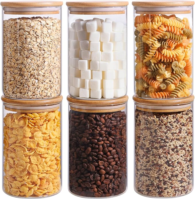 ComSaf 1 Qt Glass Storage Containers - Image 9