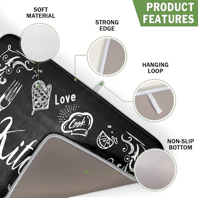 Dish Drying Mats for Kitchen Counter 16 x 18 Inch, Kitchen Drying Mat - Image 3