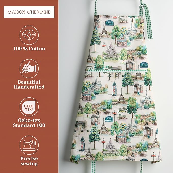 Maison d' Hermine 100% Cotton Apron - Image 2