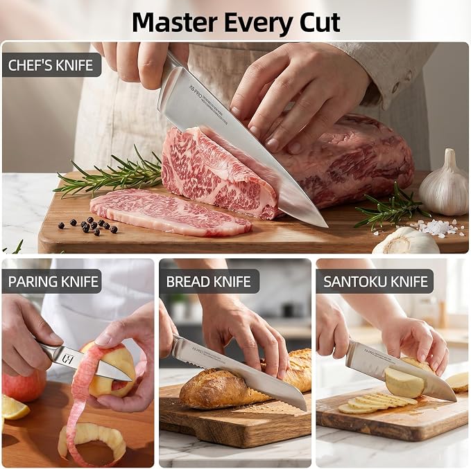 KnifeSaga Kitchen Knife Set - Image 5