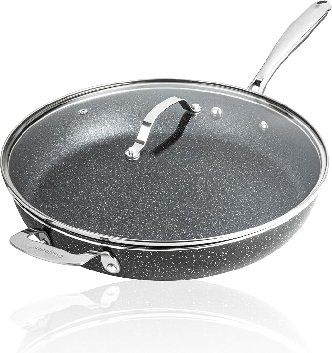 Granitestone Ceraluxe 14 Inch Frying Pan by Granitestone+