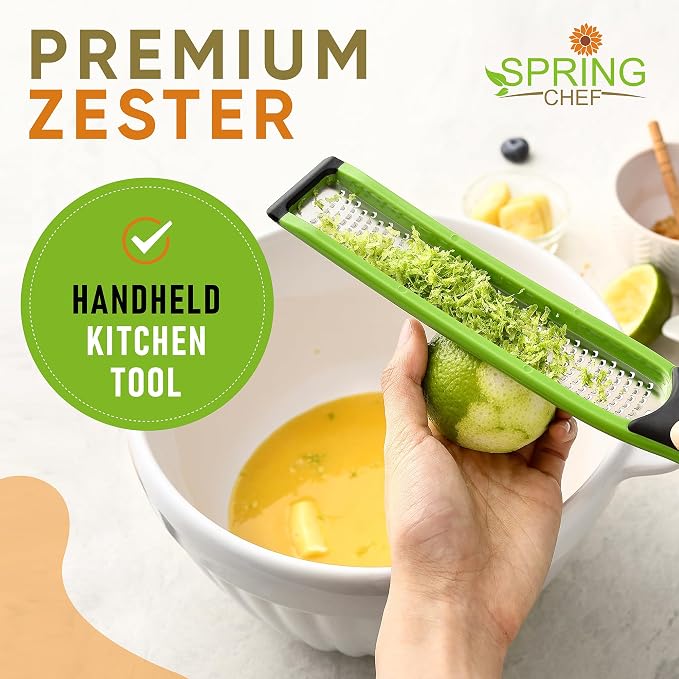Spring Chef Premium Lemon Zester Grater - Image 7